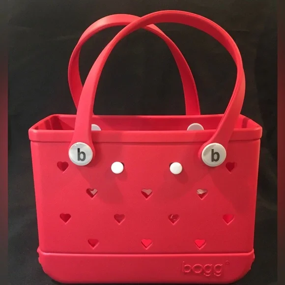 Bitty Valentine’s Day Hearts Tote BOGG Bag, Limited Edition - Picture 3 of 12